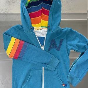Aviator Nation Kids Zip Up hoody Sz. 12, gently worn